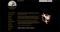 Desktop Screenshot of oaksmartialarts.com